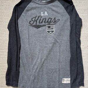 Official NHL LA Kings Long Sleeve Shirt size Boys Medium (10-12)